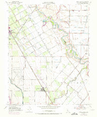 Crows Landing California Historical topographic map, 1:24000 scale, 7.5 X 7.5 Minute, Year 1952