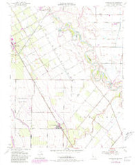 Crows Landing California Historical topographic map, 1:24000 scale, 7.5 X 7.5 Minute, Year 1952