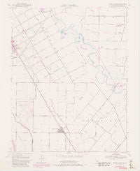 Crows Landing California Historical topographic map, 1:24000 scale, 7.5 X 7.5 Minute, Year 1952