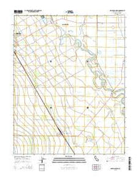 Crows Landing California Current topographic map, 1:24000 scale, 7.5 X 7.5 Minute, Year 2015