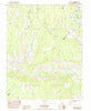 Crystal Crag California Historical topographic map, 1:24000 scale, 7.5 X 7.5 Minute, Year 1984