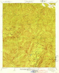 Crystal Lake California Historical topographic map, 1:24000 scale, 7.5 X 7.5 Minute, Year 1941