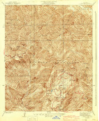 Crystal Lake California Historical topographic map, 1:24000 scale, 7.5 X 7.5 Minute, Year 1941