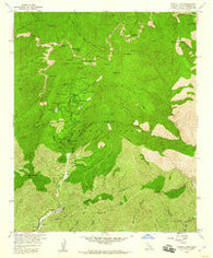 Crystal Lake California Historical topographic map, 1:24000 scale, 7.5 X 7.5 Minute, Year 1958