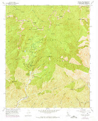 Crystal Lake California Historical topographic map, 1:24000 scale, 7.5 X 7.5 Minute, Year 1958