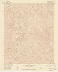 Crystal Lake California Historical topographic map, 1:24000 scale, 7.5 X 7.5 Minute, Year 1958