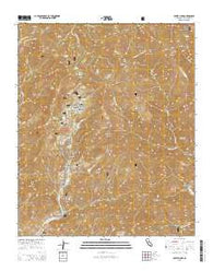 Crystal Lake California Current topographic map, 1:24000 scale, 7.5 X 7.5 Minute, Year 2015