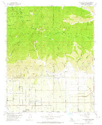 Cucamonga Peak California Historical topographic map, 1:24000 scale, 7.5 X 7.5 Minute, Year 1953