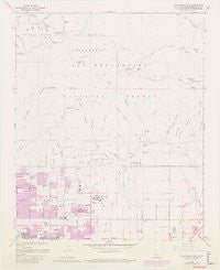 Cucamonga Peak California Historical topographic map, 1:24000 scale, 7.5 X 7.5 Minute, Year 1966