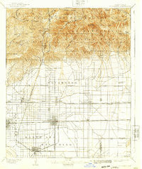 Cucamonga California Historical topographic map, 1:62500 scale, 15 X 15 Minute, Year 1903