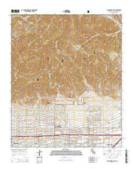 Cucamonga Peak California Current topographic map, 1:24000 scale, 7.5 X 7.5 Minute, Year 2015