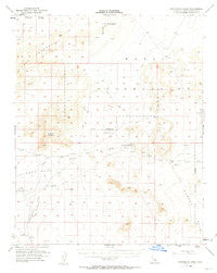 Cuddeback Lake California Historical topographic map, 1:62500 scale, 15 X 15 Minute, Year 1954
