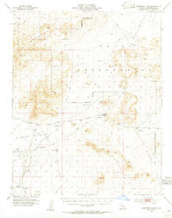 Cuddeback Lake California Historical topographic map, 1:62500 scale, 15 X 15 Minute, Year 1954