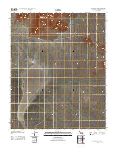 Cuddeback Lake California Historical topographic map, 1:24000 scale, 7.5 X 7.5 Minute, Year 2012