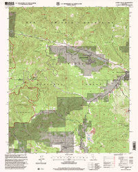 Cuddy Valley California Historical topographic map, 1:24000 scale, 7.5 X 7.5 Minute, Year 1995