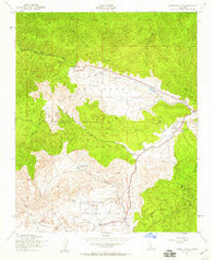 Cuddy Valley California Historical topographic map, 1:24000 scale, 7.5 X 7.5 Minute, Year 1943