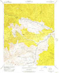 Cuddy Valley California Historical topographic map, 1:24000 scale, 7.5 X 7.5 Minute, Year 1944