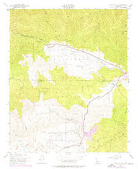 Cuddy Valley California Historical topographic map, 1:24000 scale, 7.5 X 7.5 Minute, Year 1943