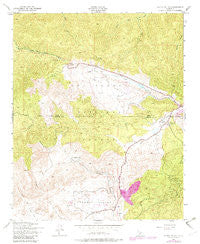 Cuddy Valley California Historical topographic map, 1:24000 scale, 7.5 X 7.5 Minute, Year 1943