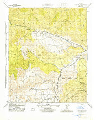 Cuddy Valley California Historical topographic map, 1:31680 scale, 7.5 X 7.5 Minute, Year 1944