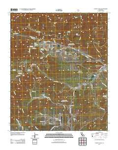 Cuddy Valley California Historical topographic map, 1:24000 scale, 7.5 X 7.5 Minute, Year 2012