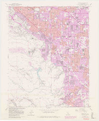 Cupertino California Historical topographic map, 1:24000 scale, 7.5 X 7.5 Minute, Year 1961