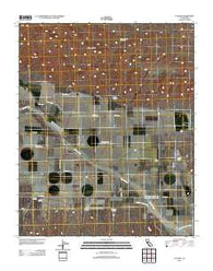 Cuyama California Historical topographic map, 1:24000 scale, 7.5 X 7.5 Minute, Year 2012