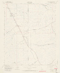 Cuyama Peak California Historical topographic map, 1:24000 scale, 7.5 X 7.5 Minute, Year 1943