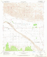 Cuyama California Historical topographic map, 1:24000 scale, 7.5 X 7.5 Minute, Year 1964