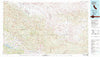 Cuyama California Historical topographic map, 1:100000 scale, 30 X 60 Minute, Year 1981