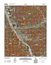 Cuyama Peak California Historical topographic map, 1:24000 scale, 7.5 X 7.5 Minute, Year 2012
