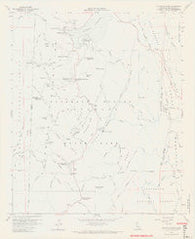 Cuyamaca Peak California Historical topographic map, 1:24000 scale, 7.5 X 7.5 Minute, Year 1960