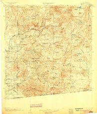 Cuyamaca California Historical topographic map, 1:125000 scale, 30 X 30 Minute, Year 1903