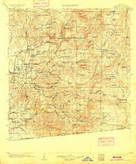 Cuyamaca California Historical topographic map, 1:125000 scale, 30 X 30 Minute, Year 1903