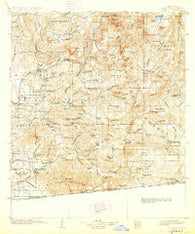 Cuyamaca California Historical topographic map, 1:125000 scale, 30 X 30 Minute, Year 1903