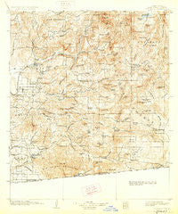 Cuyamaca California Historical topographic map, 1:125000 scale, 30 X 30 Minute, Year 1903