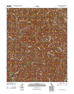 Cypress Mountain California Historical topographic map, 1:24000 scale, 7.5 X 7.5 Minute, Year 2012