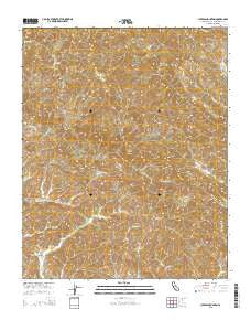 Cypress Mountain California Current topographic map, 1:24000 scale, 7.5 X 7.5 Minute, Year 2015