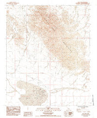 Dale Lake California Historical topographic map, 1:24000 scale, 7.5 X 7.5 Minute, Year 1985