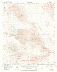 Dale Lake California Historical topographic map, 1:62500 scale, 15 X 15 Minute, Year 1956