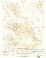 Dale Lake California Historical topographic map, 1:62500 scale, 15 X 15 Minute, Year 1956