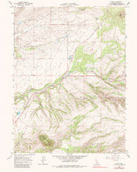 Dales California Historical topographic map, 1:24000 scale, 7.5 X 7.5 Minute, Year 1965