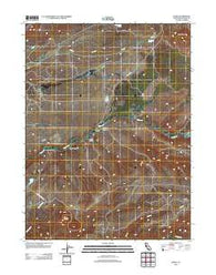 Dales California Historical topographic map, 1:24000 scale, 7.5 X 7.5 Minute, Year 2012