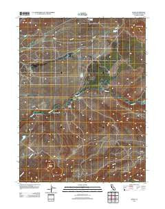 Dales California Historical topographic map, 1:24000 scale, 7.5 X 7.5 Minute, Year 2012