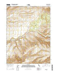 Dales California Current topographic map, 1:24000 scale, 7.5 X 7.5 Minute, Year 2015