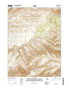 Dales California Current topographic map, 1:24000 scale, 7.5 X 7.5 Minute, Year 2015