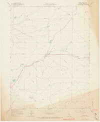 Dales California Historical topographic map, 1:24000 scale, 7.5 X 7.5 Minute, Year 1965