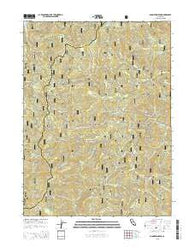 Damnation Peak California Current topographic map, 1:24000 scale, 7.5 X 7.5 Minute, Year 2015