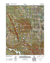 Dana California Historical topographic map, 1:24000 scale, 7.5 X 7.5 Minute, Year 2012