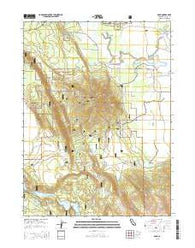 Dana California Current topographic map, 1:24000 scale, 7.5 X 7.5 Minute, Year 2015